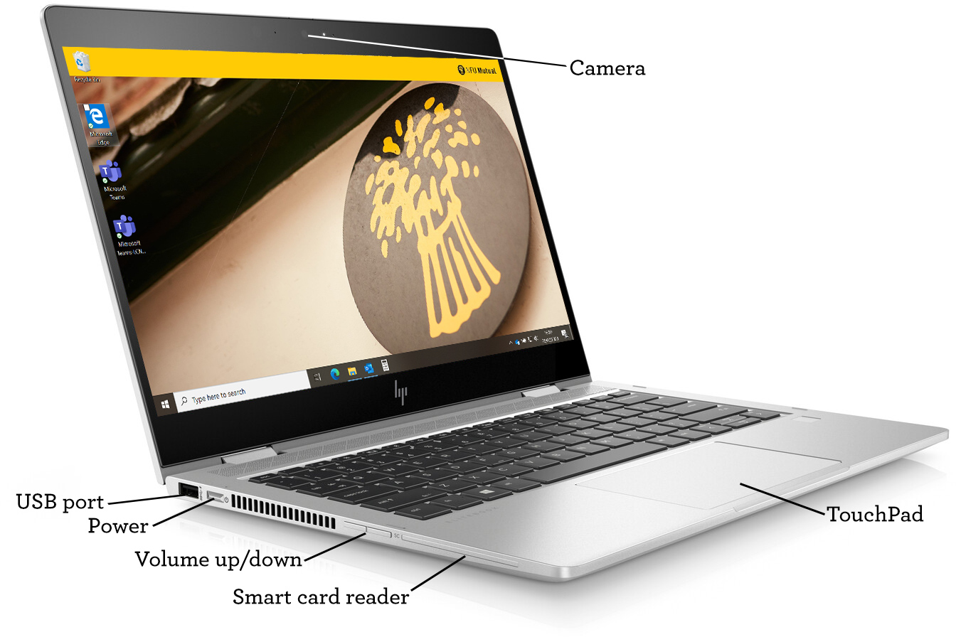 Left side of device