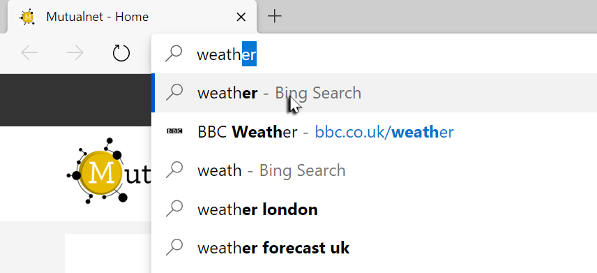 Searching in Edge